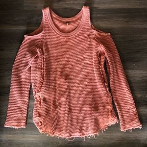 Free people no shoulder sweater